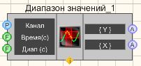 Диапазон значений - Режим проектировщика